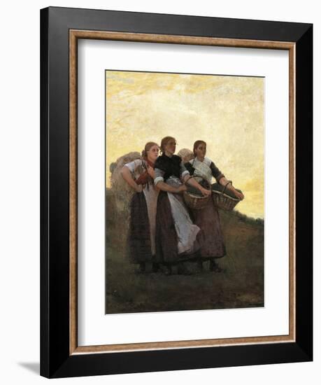 Hark! the Lark, 1882-Winslow Homer-Framed Giclee Print