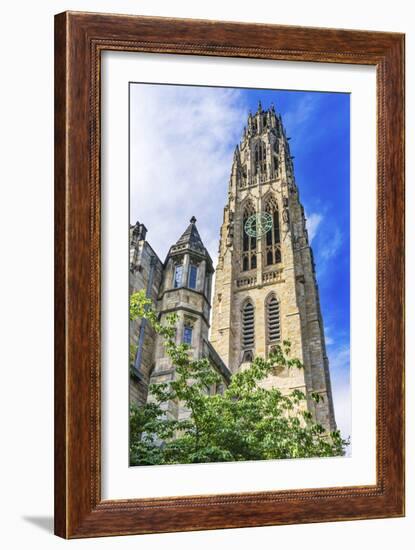 Harkness Tower, Yale University, New Haven, Connecticut. Completed in 1922 as part of Memorial Quad-William Perry-Framed Photographic Print