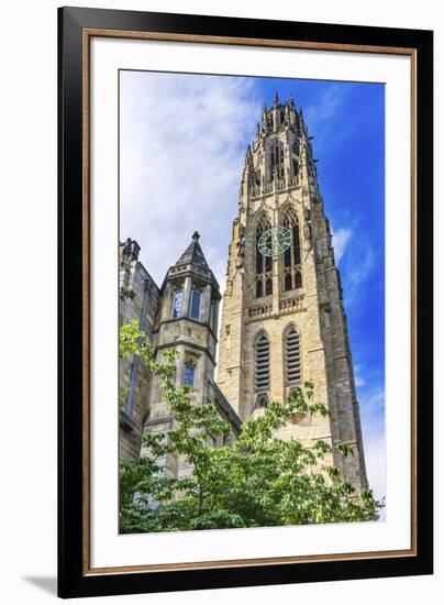 Harkness Tower, Yale University, New Haven, Connecticut. Completed in 1922 as part of Memorial Quad-William Perry-Framed Photographic Print