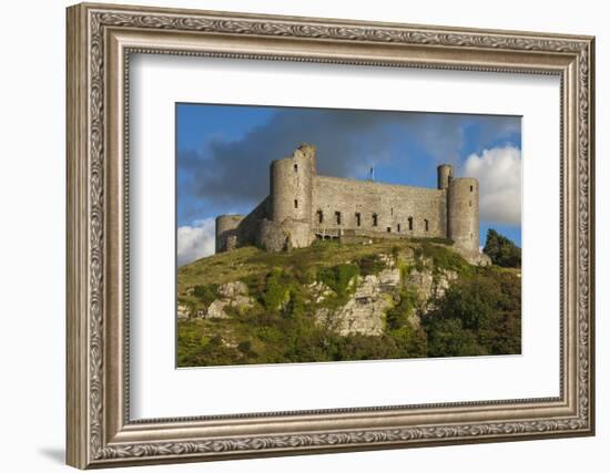 Harlech Castle, a medieval castle built by Edward 1 in 1282, UNESCO World Heritage Site, Harlech, G-James Emmerson-Framed Photographic Print