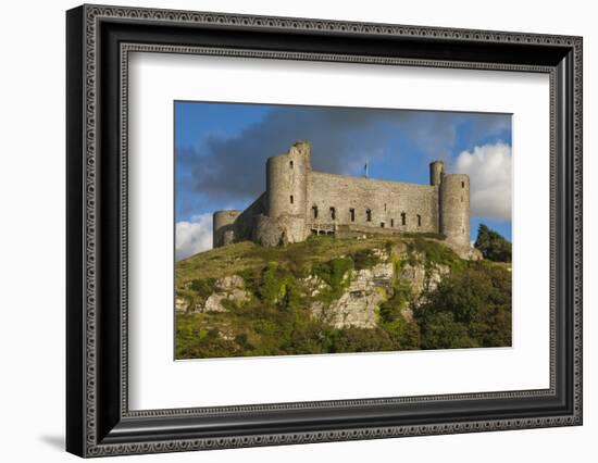 Harlech Castle, a medieval castle built by Edward 1 in 1282, UNESCO World Heritage Site, Harlech, G-James Emmerson-Framed Photographic Print