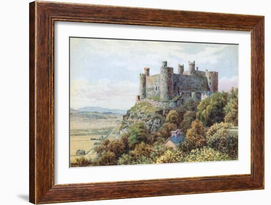 Harlech Castle-Alfred Robert Quinton-Framed Giclee Print