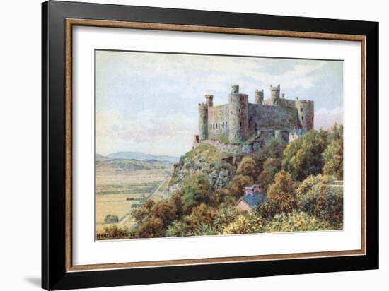 Harlech Castle-Alfred Robert Quinton-Framed Giclee Print