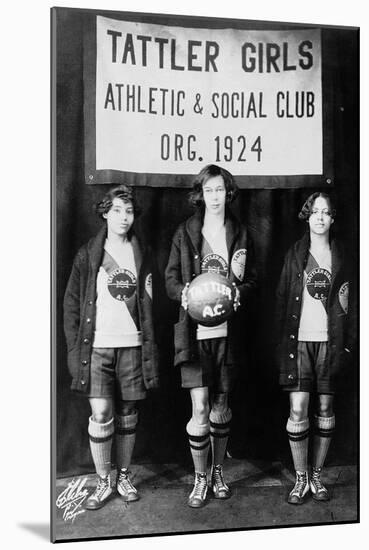 Harlem: Basketball, 1924-Eddie Elcha-Mounted Giclee Print