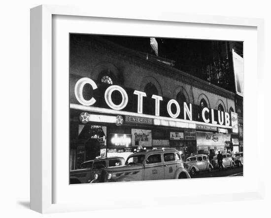 Harlem: Cotton Club, 1930s-null-Framed Giclee Print