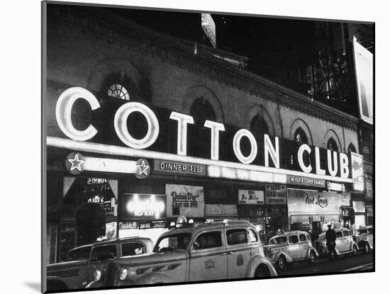 Harlem: Cotton Club, 1930s-null-Mounted Giclee Print