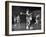 Harlem Globetrotters Playing a Basketball Game-J^ R^ Eyerman-Framed Premium Photographic Print