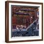 Harlem Street Scene, 1942-Jacob Lawrence-Framed Giclee Print