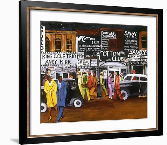 Harlem-Michele Wood-Framed Art Print