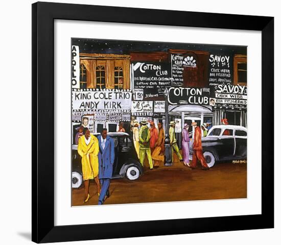 Harlem-Michele Wood-Framed Art Print