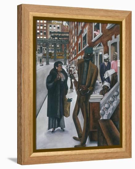 Harlem-Edward Burra-Framed Premier Image Canvas