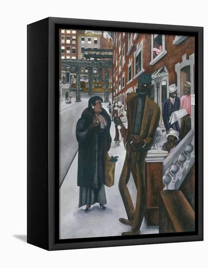 Harlem-Edward Burra-Framed Premier Image Canvas
