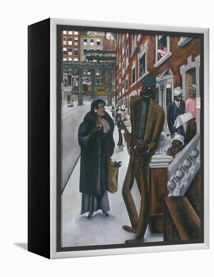 Harlem-Edward Burra-Framed Premier Image Canvas