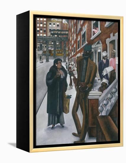 Harlem-Edward Burra-Framed Premier Image Canvas