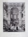 Prince Albert Laying the First Stone at the Royal Exchange, London, 1842-Harlen Melville-Framed Giclee Print