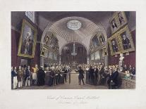 Prince Albert Laying the First Stone at the Royal Exchange, London, 1842-Harlen Melville-Framed Giclee Print