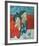 Harlequin and Companion-Pablo Picasso-Framed Collectable Print