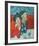 Harlequin and Companion-Pablo Picasso-Framed Collectable Print