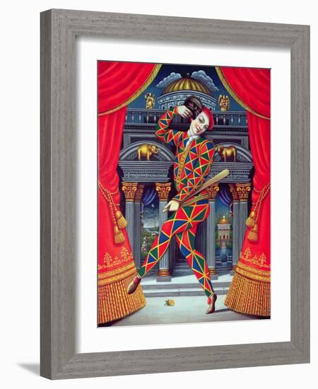 Harlequin at the Gates of Horn and Ivory, 2007-Frances Broomfield-Framed Giclee Print