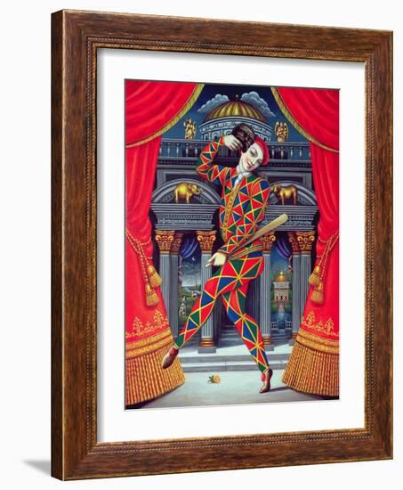 Harlequin at the Gates of Horn and Ivory, 2007-Frances Broomfield-Framed Giclee Print