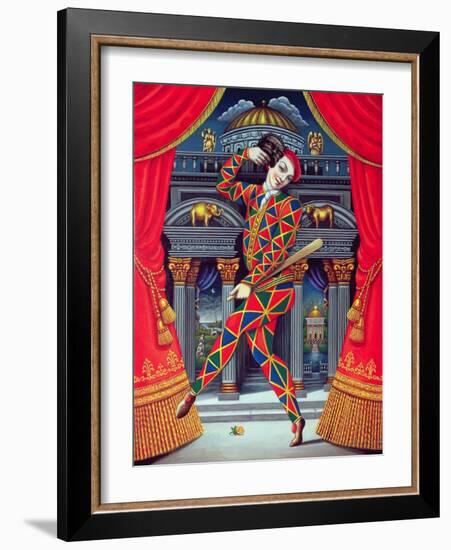 Harlequin at the Gates of Horn and Ivory, 2007-Frances Broomfield-Framed Giclee Print