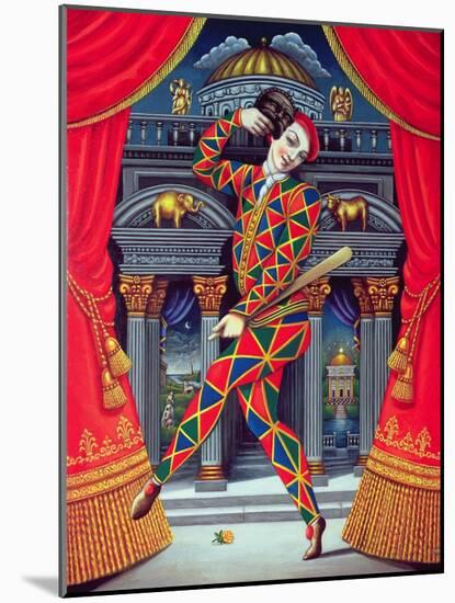 Harlequin at the Gates of Horn and Ivory, 2007-Frances Broomfield-Mounted Giclee Print