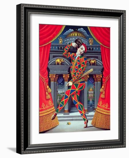 Harlequin at the Gates of Horn and Ivory, 2007-Frances Broomfield-Framed Giclee Print