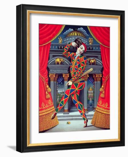 Harlequin at the Gates of Horn and Ivory, 2007-Frances Broomfield-Framed Giclee Print