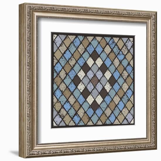 Harlequin (Blue)-Susan Clickner-Framed Giclee Print