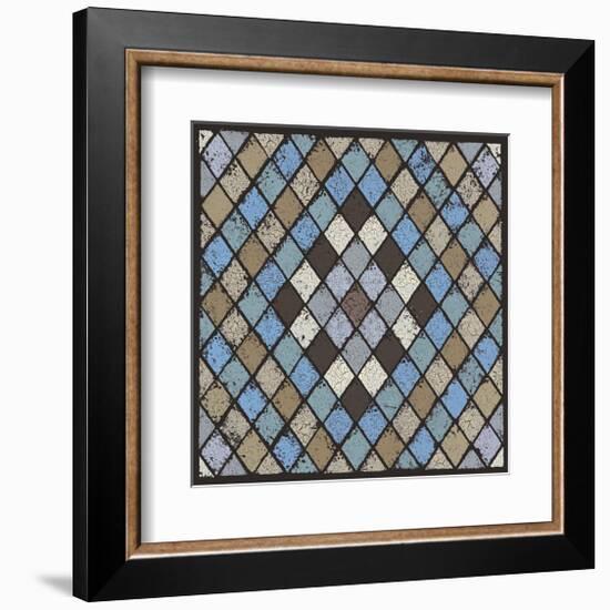 Harlequin (Blue)-Susan Clickner-Framed Giclee Print