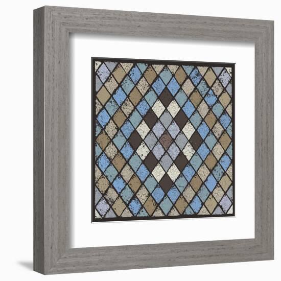 Harlequin (Blue)-Susan Clickner-Framed Giclee Print