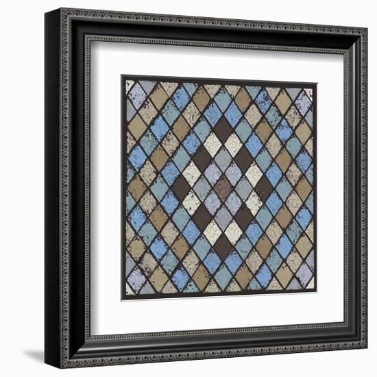 Harlequin (Blue)-Susan Clickner-Framed Giclee Print