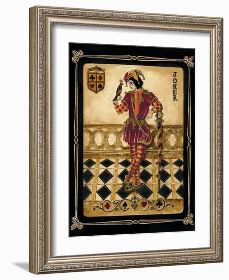 Harlequin Joker-Gregory Gorham-Framed Art Print