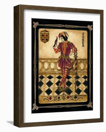 Harlequin Joker-Gregory Gorham-Framed Art Print