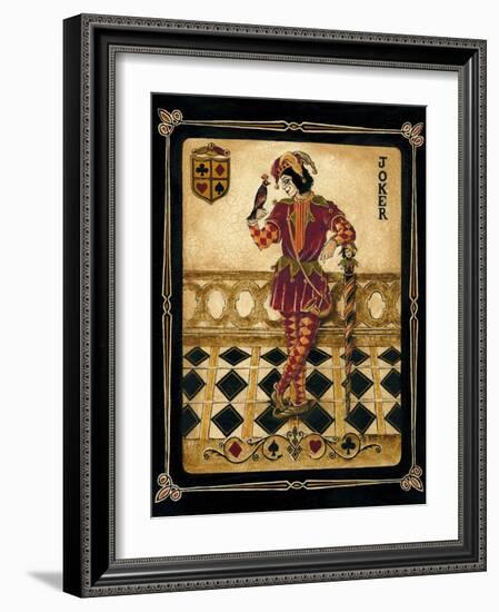 Harlequin Joker-Gregory Gorham-Framed Art Print