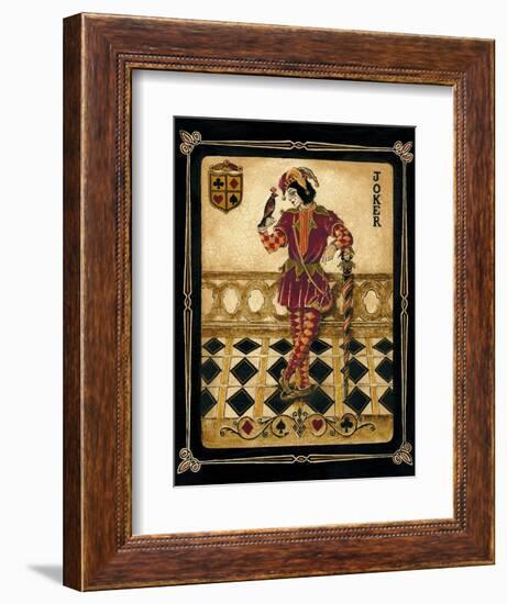 Harlequin Joker-Gregory Gorham-Framed Art Print