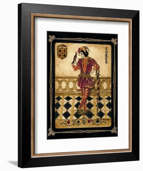 Harlequin Joker-Gregory Gorham-Framed Art Print