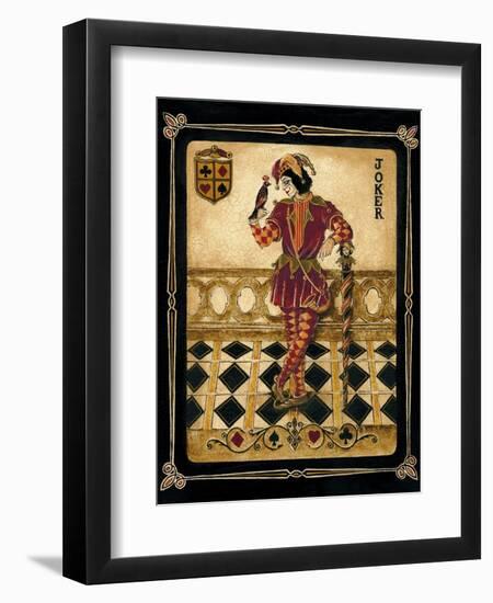 Harlequin Joker-Gregory Gorham-Framed Art Print