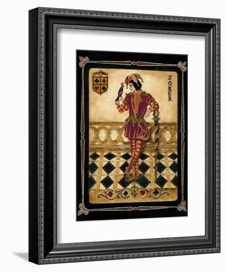 Harlequin Joker-Gregory Gorham-Framed Art Print