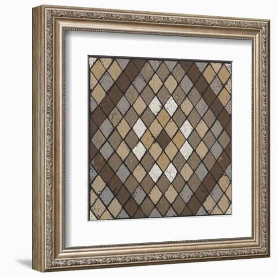 Harlequin (Neutrals)-Susan Clickner-Framed Giclee Print