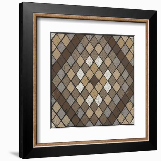 Harlequin (Neutrals)-Susan Clickner-Framed Giclee Print