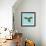 Harlequin Parrot-Sharon Turner-Framed Art Print displayed on a wall