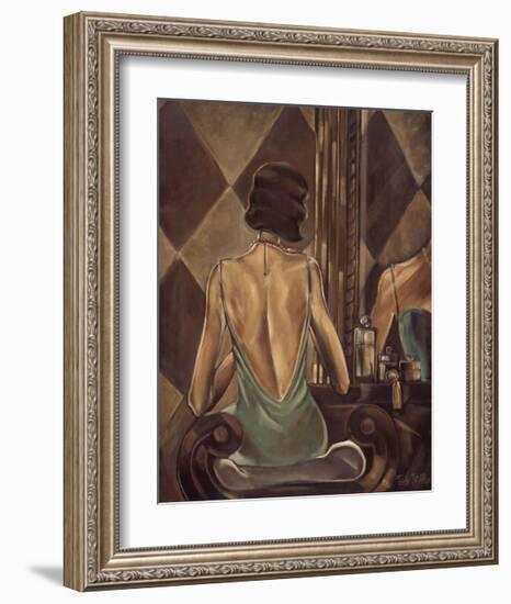 Harlequin Pearls-Trish Biddle-Framed Giclee Print