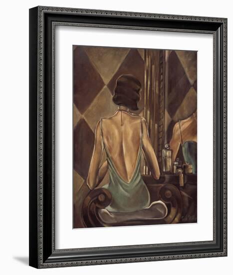 Harlequin Pearls-Trish Biddle-Framed Giclee Print