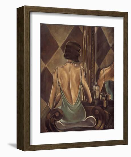 Harlequin Pearls-Trish Biddle-Framed Giclee Print