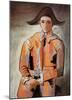Harlequin with Folded Hands, c.1923-Pablo Picasso-Mounted Art Print