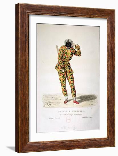 Harlequin-French School-Framed Giclee Print