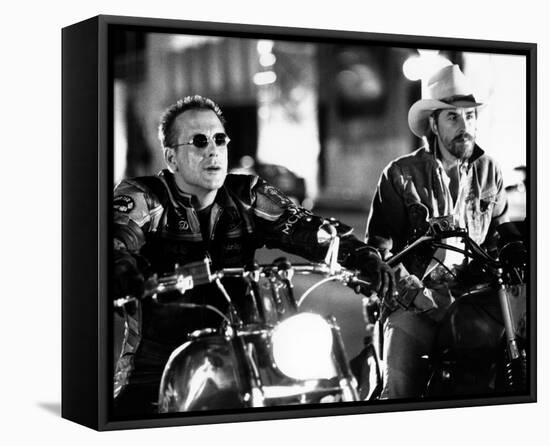 Harley Davidson and the Marlboro Man-null-Framed Stretched Canvas