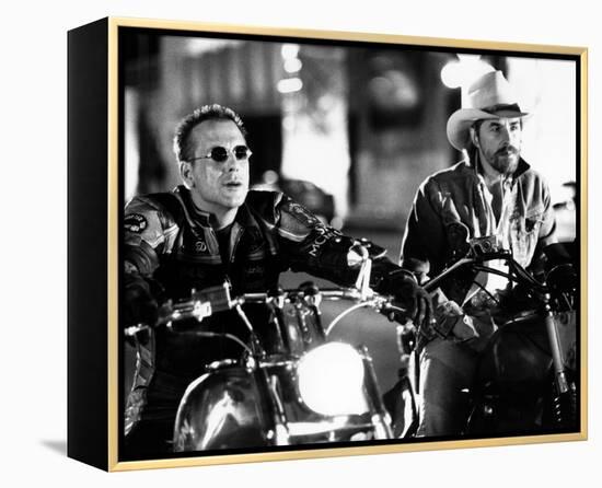 Harley Davidson and the Marlboro Man-null-Framed Stretched Canvas