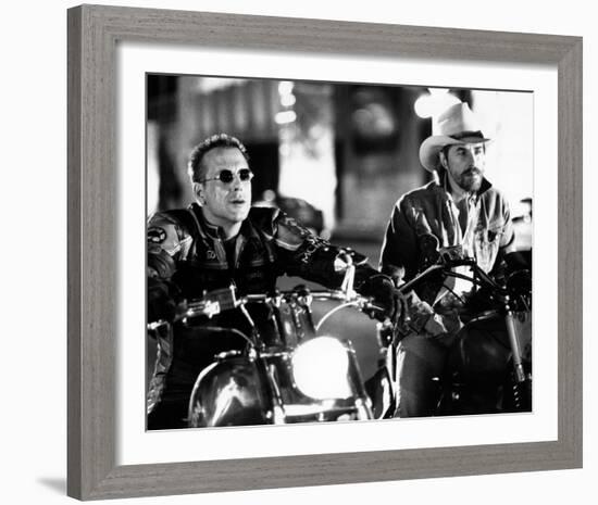 Harley Davidson and the Marlboro Man-null-Framed Photo